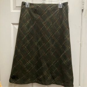 Vintage Clio Wool/polyester Skirt Size 10 NWT‎